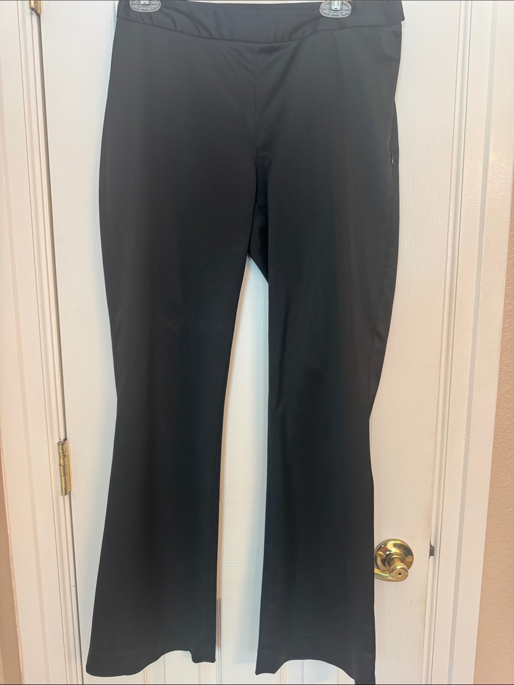 Cache Black Boot-Cut Flare Pants